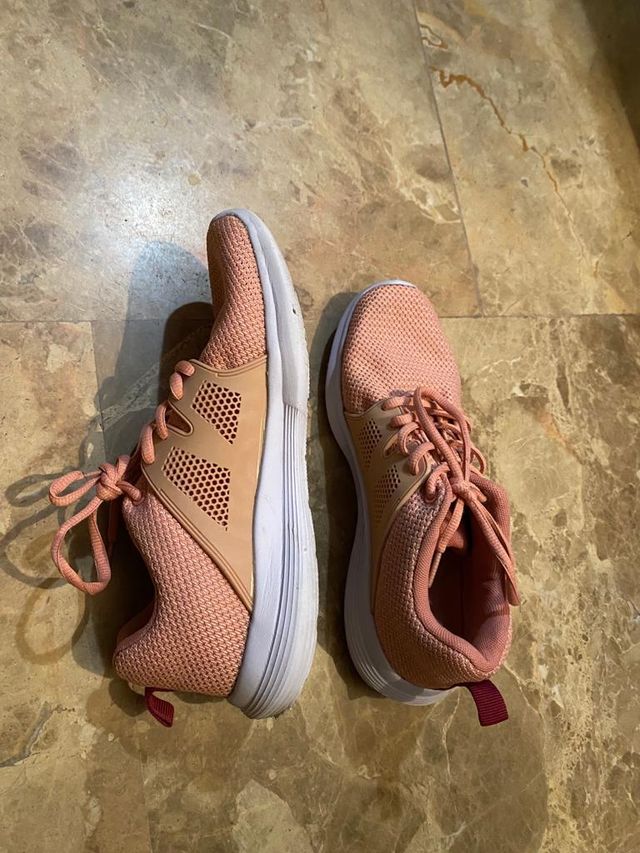 zapatillas deportivas mujer, de color rosa