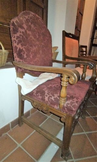 Silla de Nogal antiguas