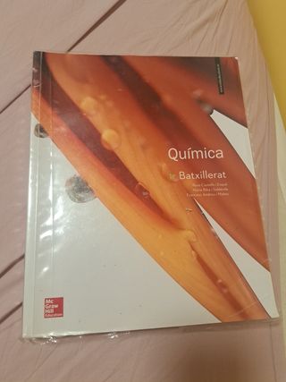 Llibre química 1 batxillerat Ed. Mc Graw Hill