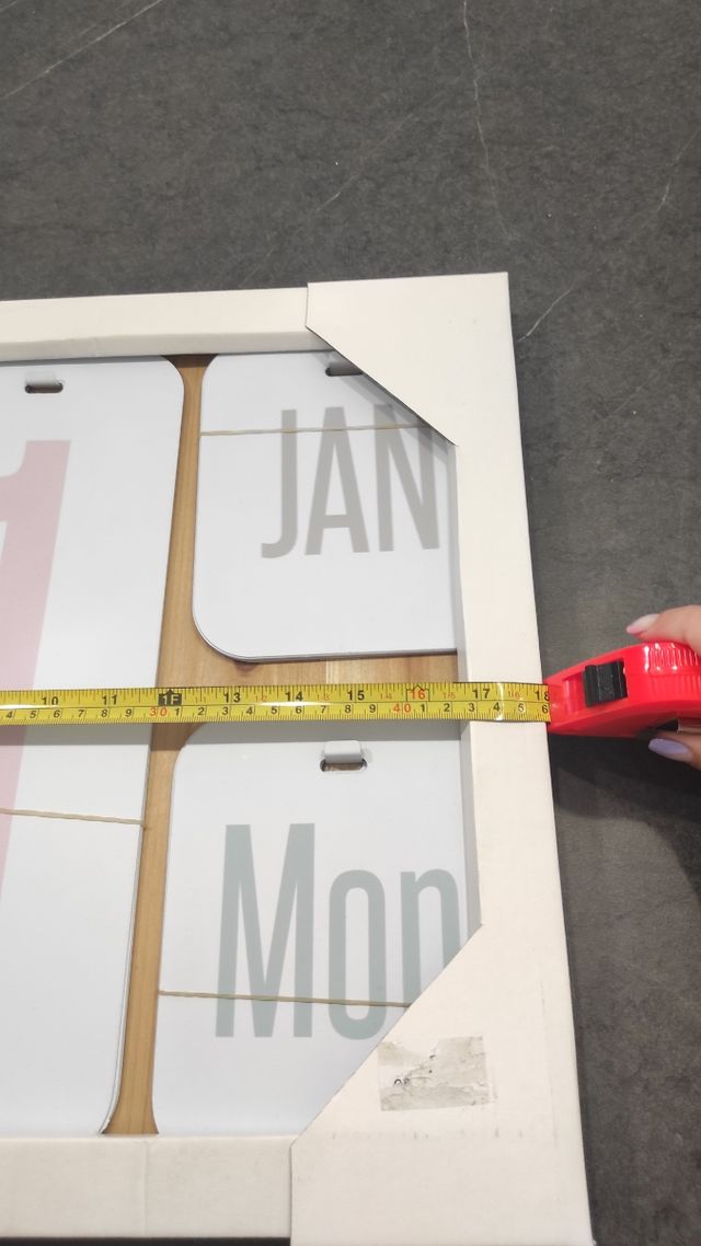 Calendario de madera