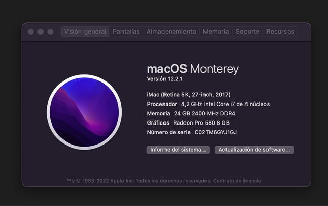 iMac 5K 2017 i7 Apple