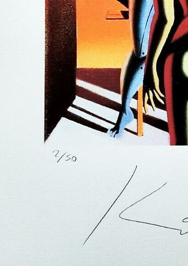 Mark Kostabi - Sin título, 2020 - Edición limitada