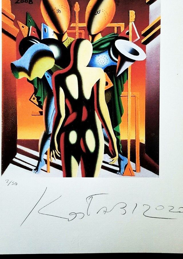 Mark Kostabi - Sin título, 2020 - Edición limitada