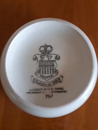 Tazones de loza antiguos GV Segovia