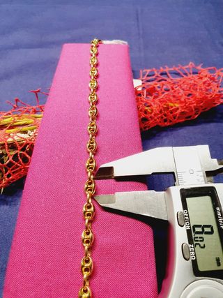 Pulsera Calabrote 21.Oro 18kl. TAMBIÉN CADENAS