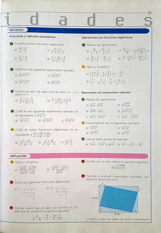 Libro Matemáticas 3º ESO