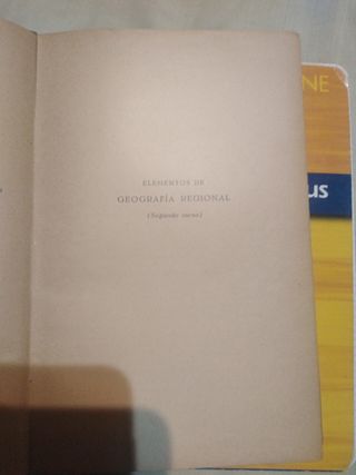 Elementos de Geografía Regional