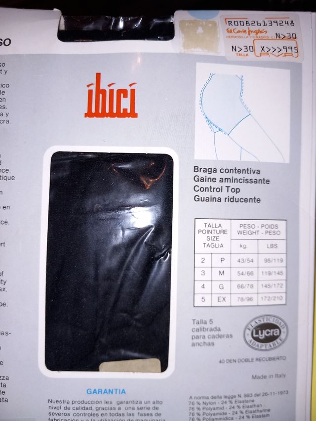 Medias de mujer talla L