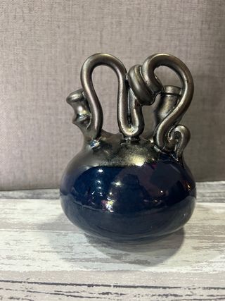 Pequeño botijo de cerámica de colección La Bisbal
