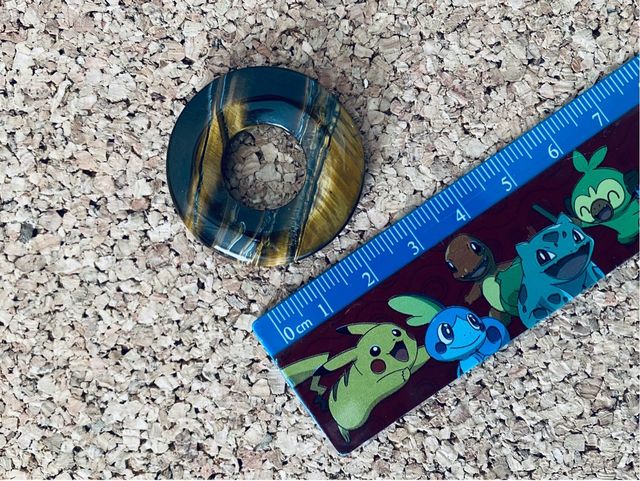 Colgante Piedra OJO DE TIGRE 3 Centímetros