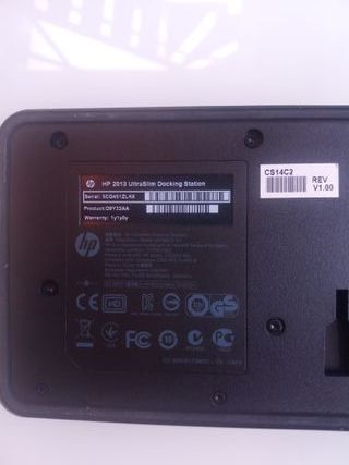 hp 2013 ultraslim docking station