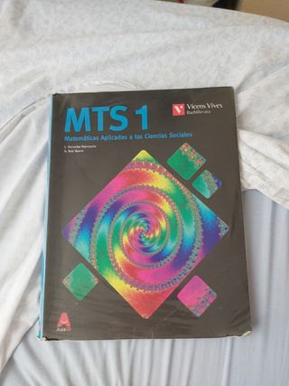 libro matemáticas aplicadas 1 Bachillerato