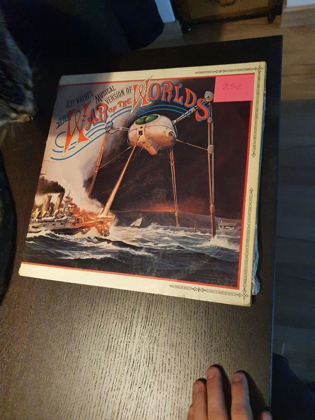 Vinilo war of the worlds