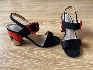 sandalias tacón hechas en España