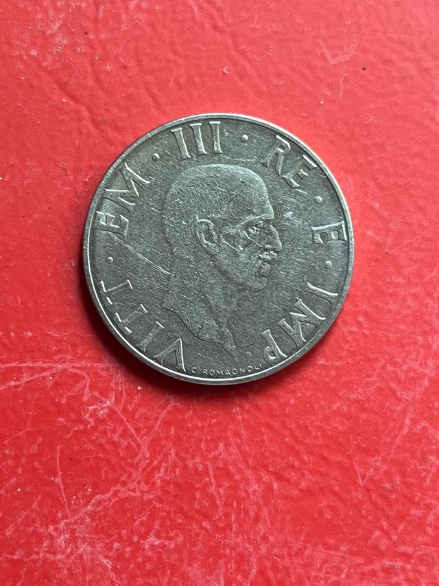 Moneta 1939 - Emanuele III - 2 Lire