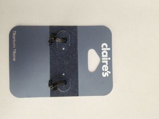 Pendientes titanio rayo