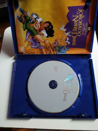 DVD 📀 El Jorobado de Notre Dame. Disney.
