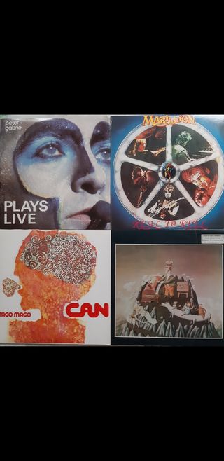 DISCOS DE PINK FLOYD Y GENESIS...