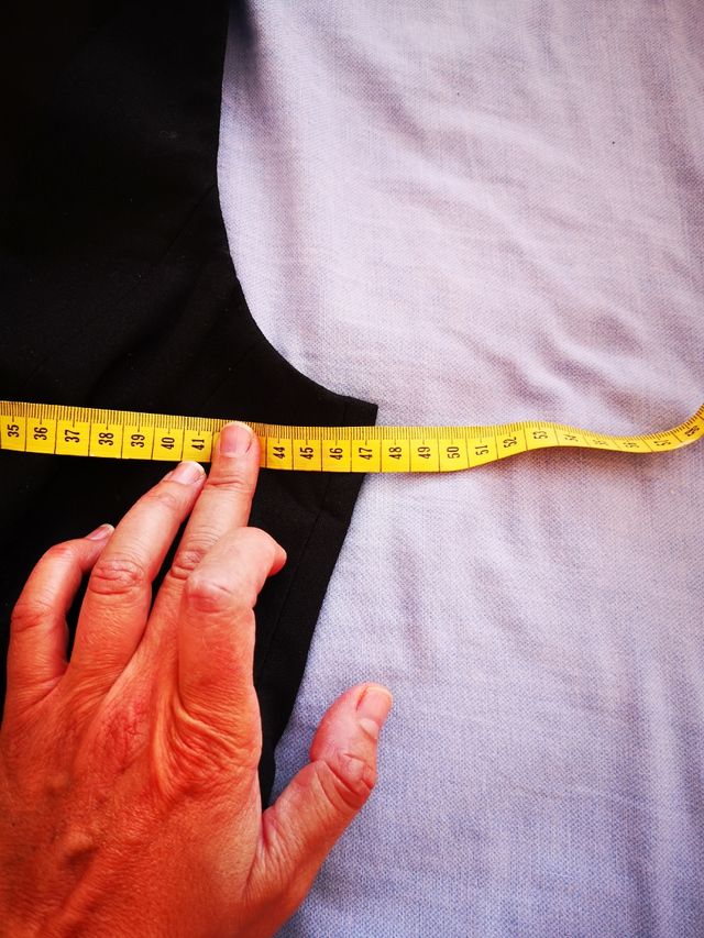 chaleco Zara talla M negro