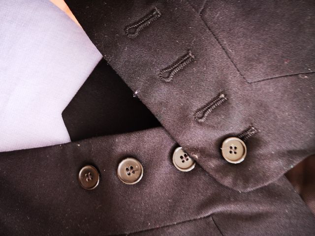 chaleco Zara talla M negro