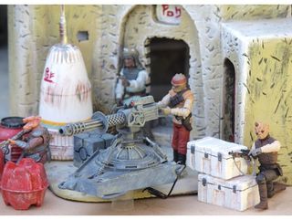 Star wars 3.75".  Cañon S1E1.