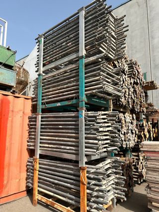 Andamio Pletac europeo fachada homologado