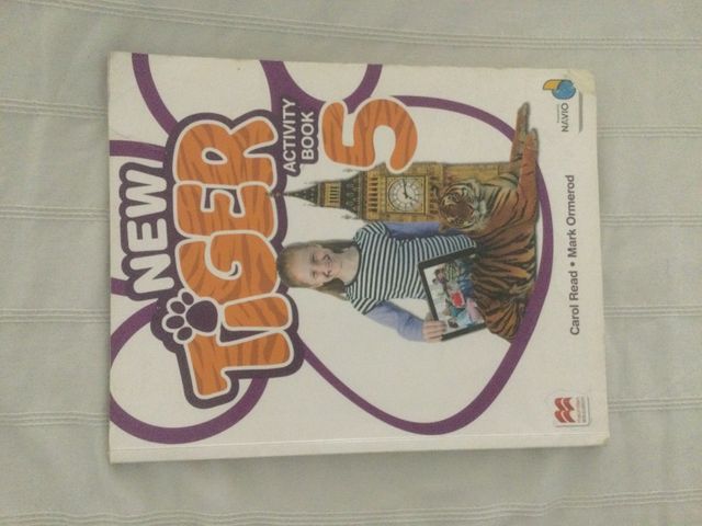 New Tiger 5 activity book