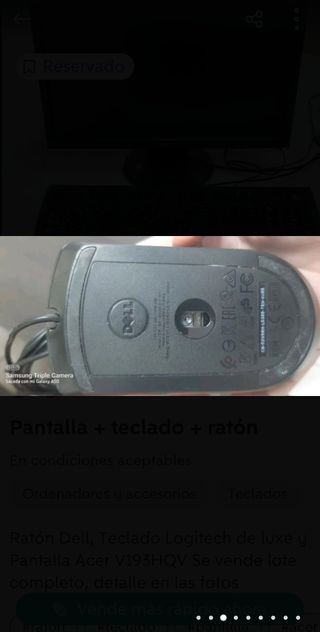 Pantalla+teclado+ratón