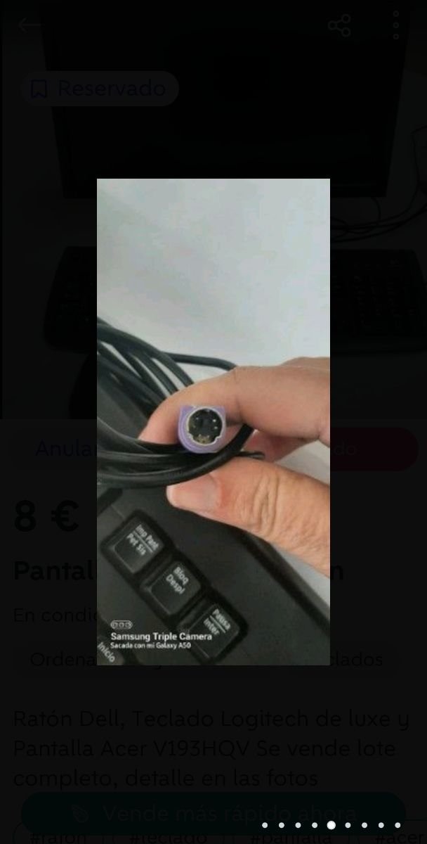 Pantalla+teclado+ratón 