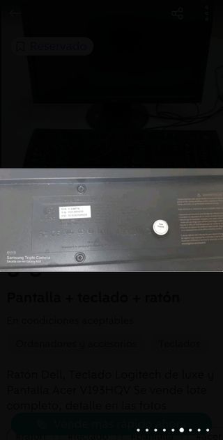 Pantalla+teclado+ratón