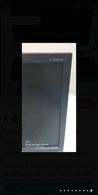 Pantalla+teclado+ratón