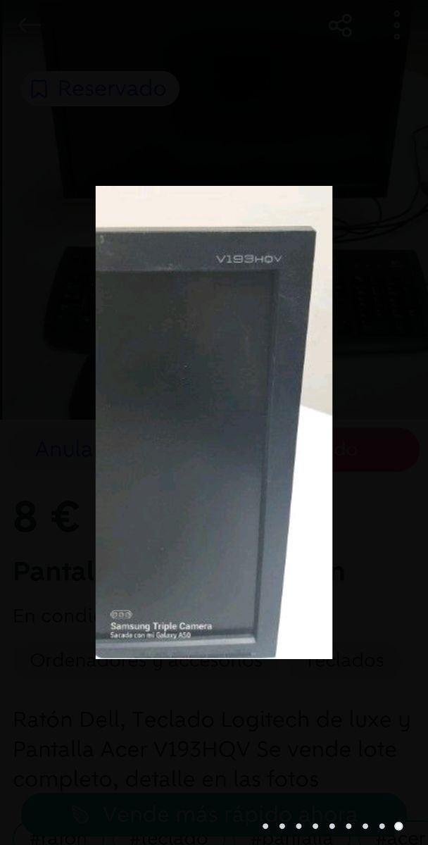 Pantalla+teclado+ratón 