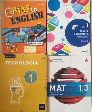 Libros 1º ESO 