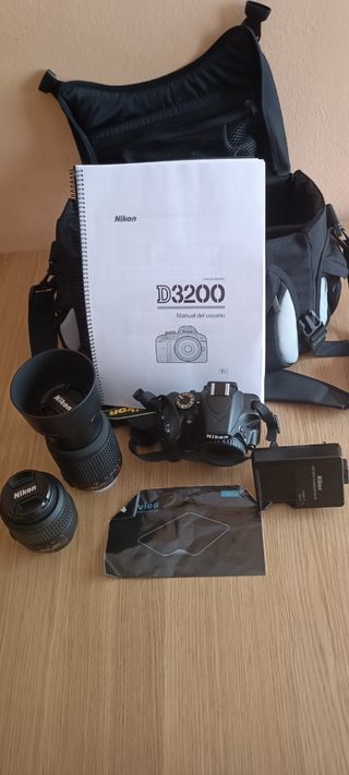 Nikon D3200 Impecable