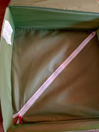 Lote 2 cajas ordenación Ikea plegables