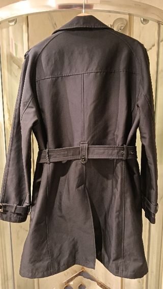 Gabardina Azul Hombre