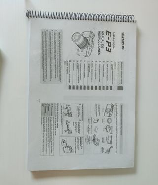 Cámara de fotos digital y juego de dos objetivos