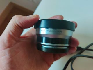 Cámara de fotos digital y juego de dos objetivos