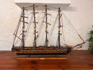 Maqueta fragata española 1780