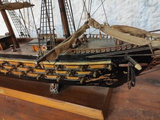 Maqueta fragata española 1780