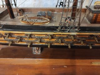 Maqueta fragata española 1780
