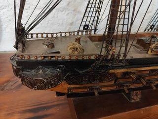 Maqueta fragata española 1780