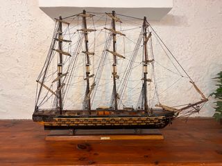 Maqueta fragata española 1780