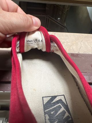 ZAPATILLAS VANS GRANATE