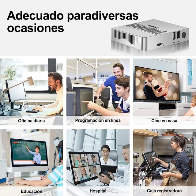 *Mini PC Win 10 Pro 64GB ROM, 6GB RAM*