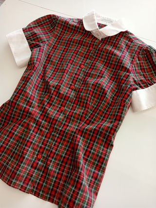 Camicetta check da donna