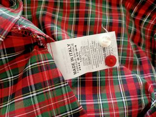 Camicetta check da donna