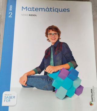 Libro de matemáticas para segundo de ESO