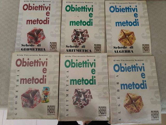 Obiettivi e metodi: geometria aritmetica algebra +