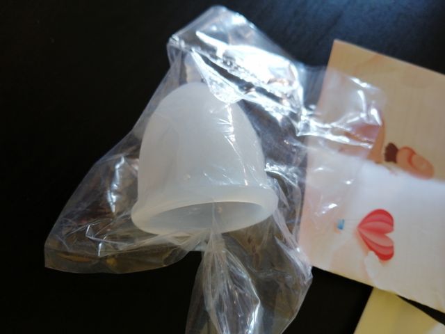 Copa menstrual nueva talla L